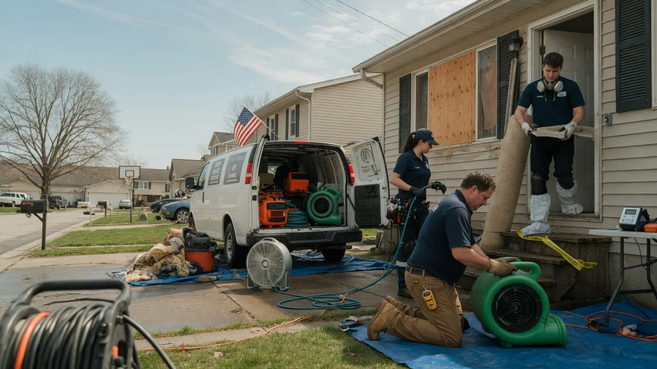 Water Damage Restoration in Branch, AR near me